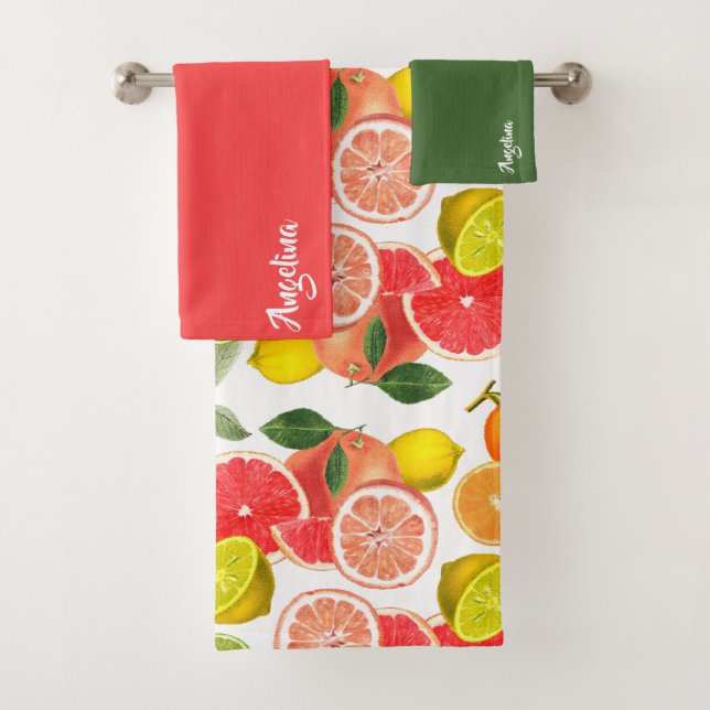 Motif de citron vert rose (En situation)