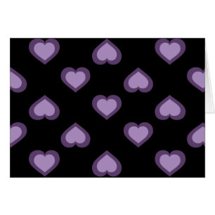 Motif de coeur de lavande