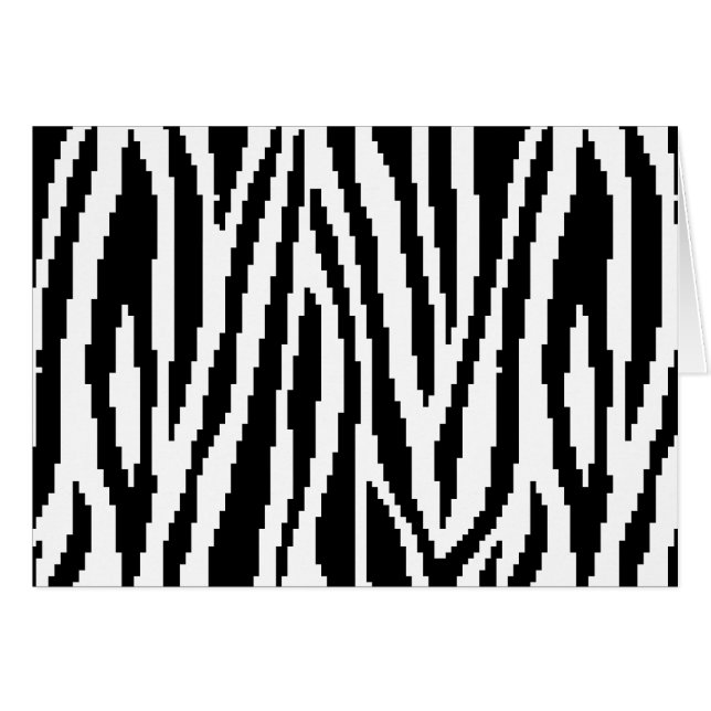 motif de conception d'impression à 8 bits Pixel Ze (Devant horizontal)