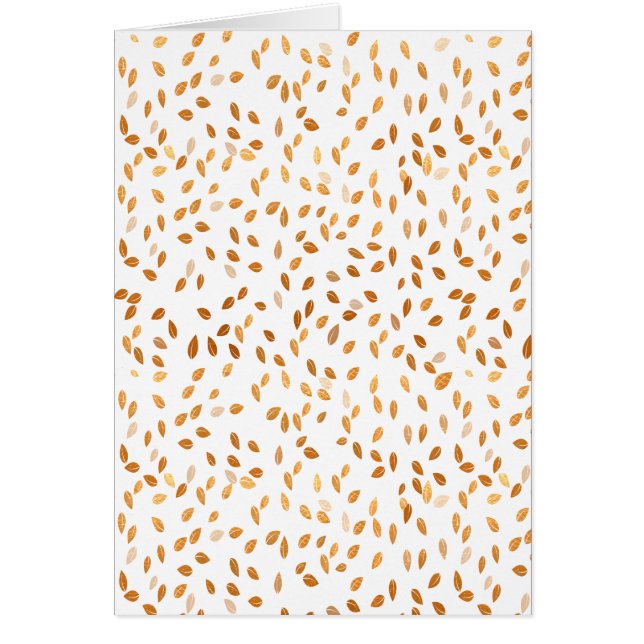 Motif de confettis en feuilles d'or (Devant)