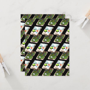 Motif de console de jeu vidéo.