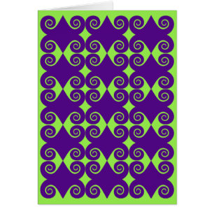 Motif de courbe diamant