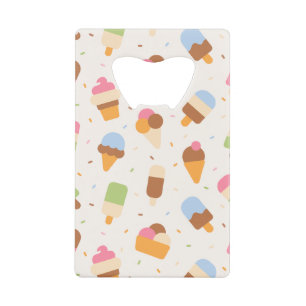 Motif de crème glacée, cône de crème glacée, Popsi