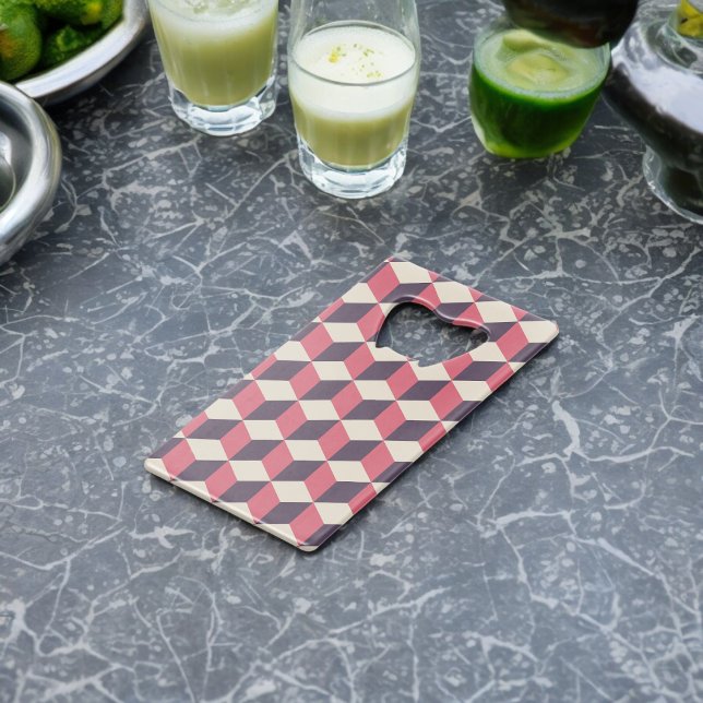 motif de cubes 3d (Bottle Openers)