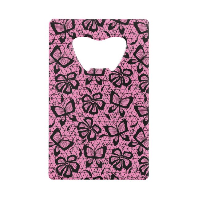 motif de dentelle avec des papillons (Devant)