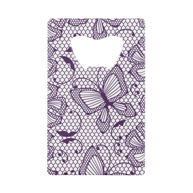 Motif de dentelle avec des papillons (Devant)