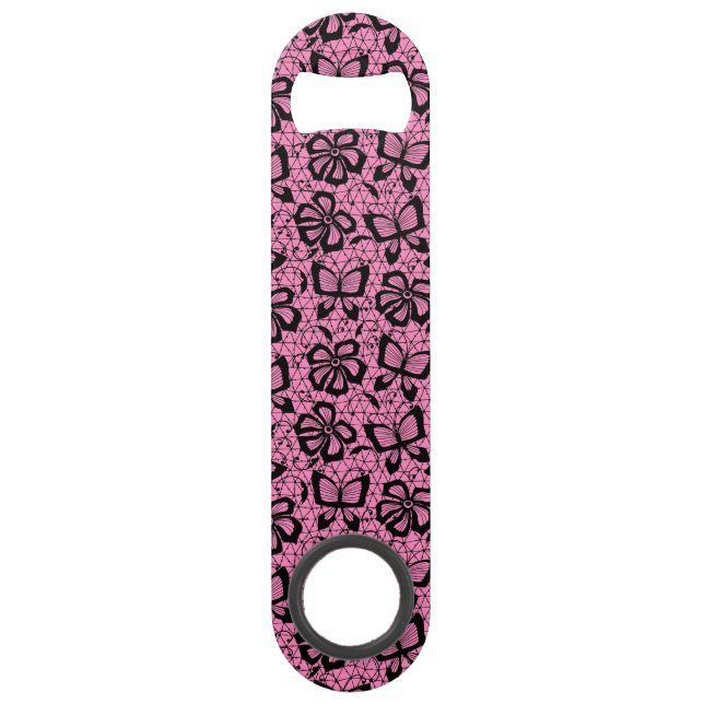 motif de dentelle avec des papillons (Devant)