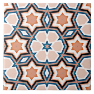 Motif de design de carreaux en céramique islamique