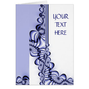 Motif de design graphique - bleu blanc + votre tex