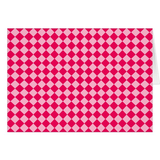 Motif de diamant combiné rose par Shirley Taylor (Devant horizontal)