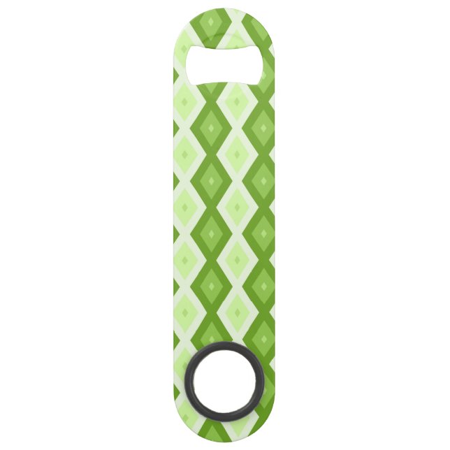 Motif de diamant vert Chartreuse (Devant)