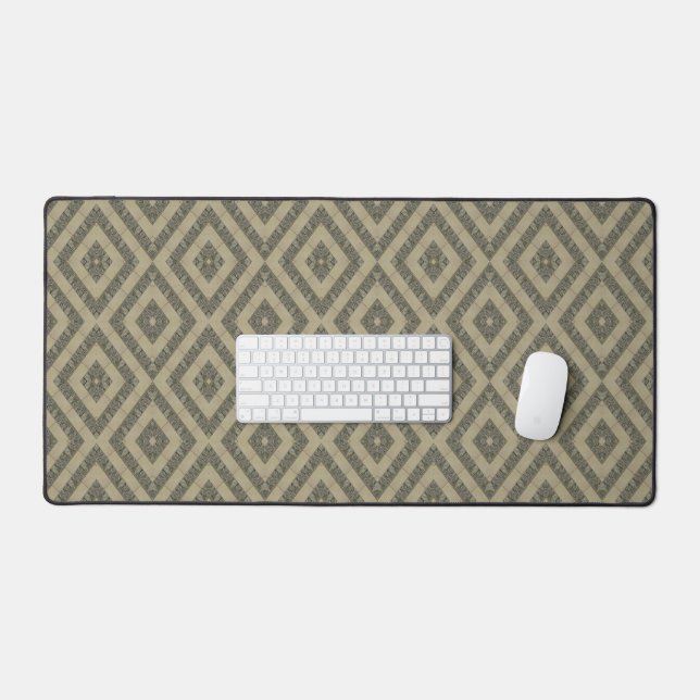 motif de diamants de briques Brown (Clavier et souris)