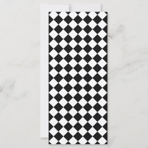 Motif de diamants noir et blanc par Shirley Taylor