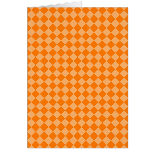 Motif de diamants orange combiné par STaylor (Devant)