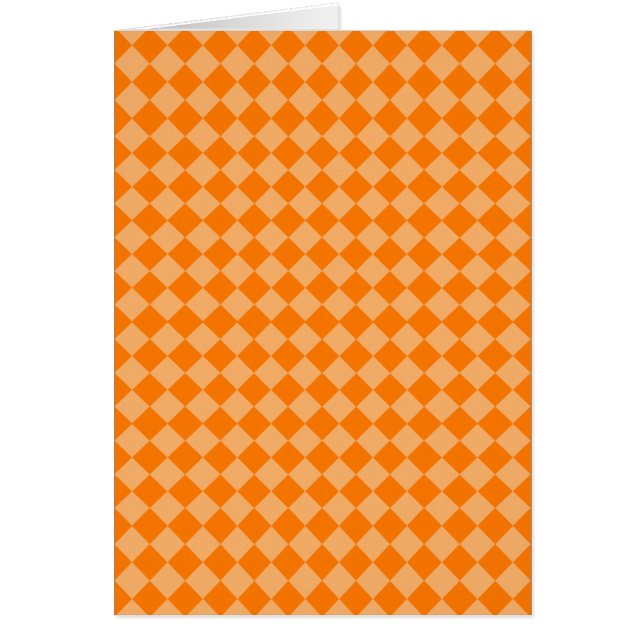 Motif de diamants orange combiné par STaylor (Devant)