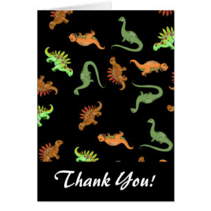 Motif de dinosaure mignon