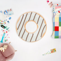 Motif de Donuts Colorés Rétro pour une Fête Amusan
