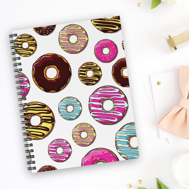 Motif De Donuts, Donuts Colorés, Saupoudrages (Créateur téléchargé)
