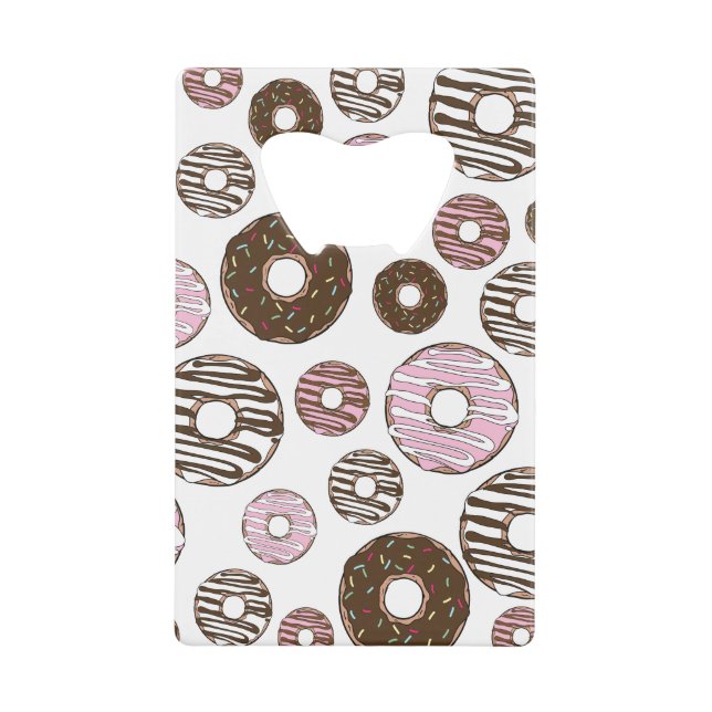 Motif De Donuts, Donuts Roses, Donuts Brown (Devant)