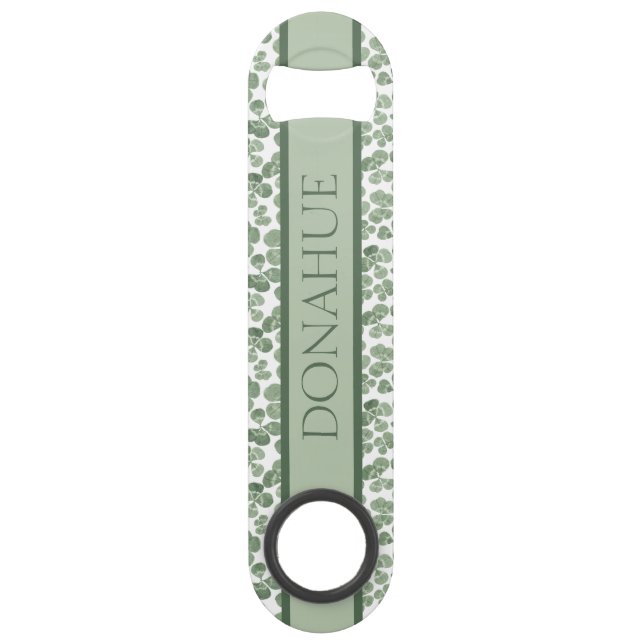 Motif de fermeture Shamrock aquarelle (Devant)