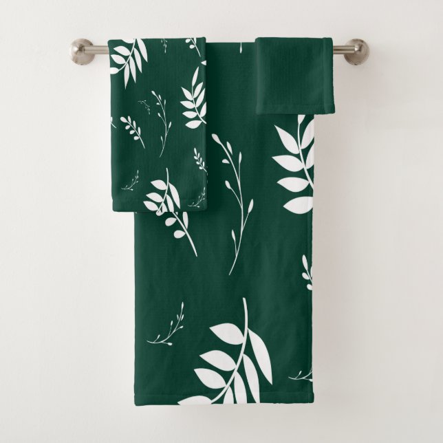 motif de feuille (En situation)