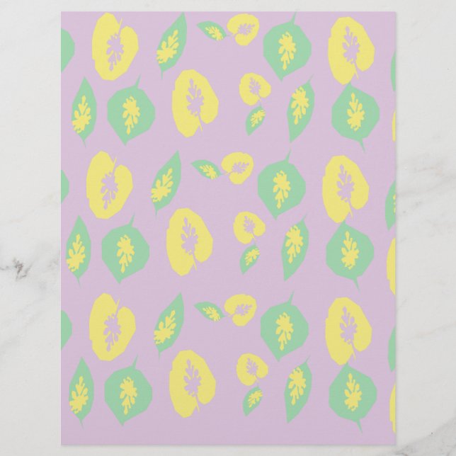 Motif de feuille 1 (Devant)