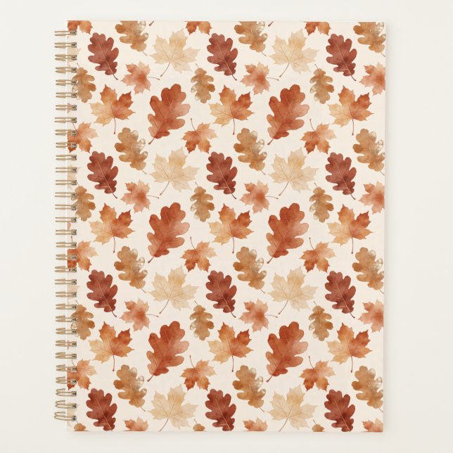 Motif de feuille d'automne confortable (Devant)