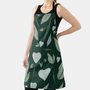 Motif de feuilles Botano Boho tablier de cuisine