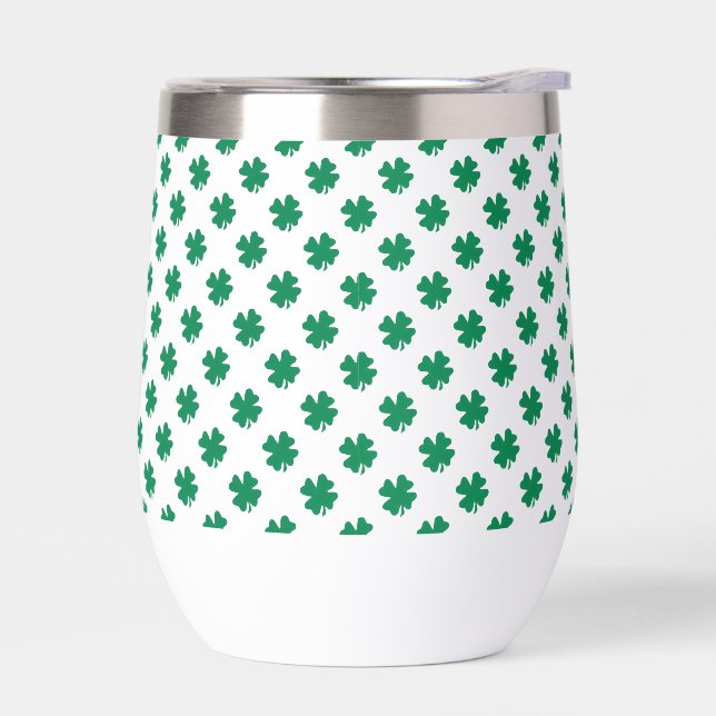 Motif de feuilles de trèfle de la Saint-Patrick-54 (Gauche)
