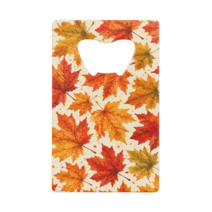 Motif de feuilles d'érable d'automne Feuille rou