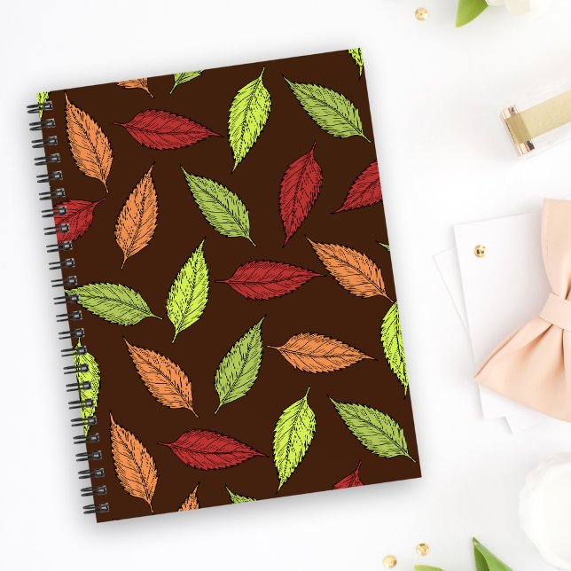 Motif de feuilles, feuilles colorées, feuilles d'a (Créateur téléchargé)