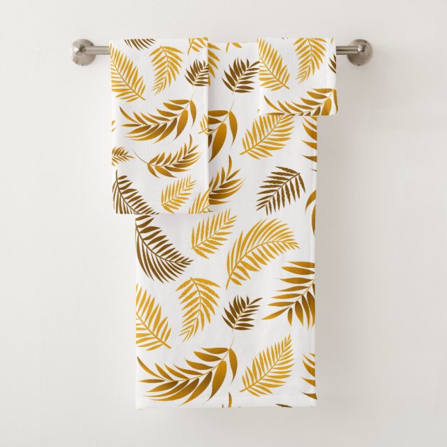 Motif de feuilles tropicales 22 (En situation)