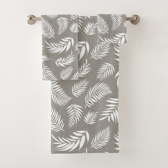Motif de feuilles tropicales 9 (En situation)