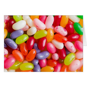 Motif de fèves de gelée