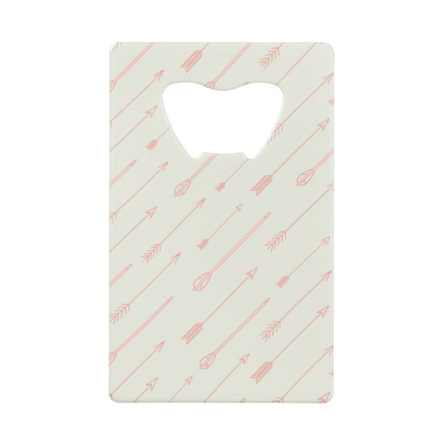 Motif de flèches décrit par corail (Devant)