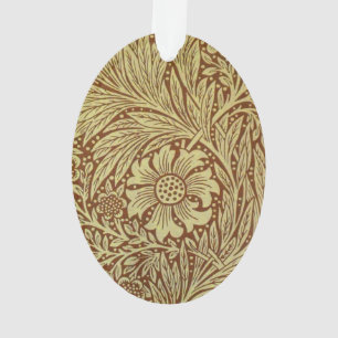 Motif de fleur antique de souci de William Morris