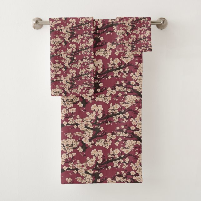 Motif de fleur de cerisier japonais  (En situation)