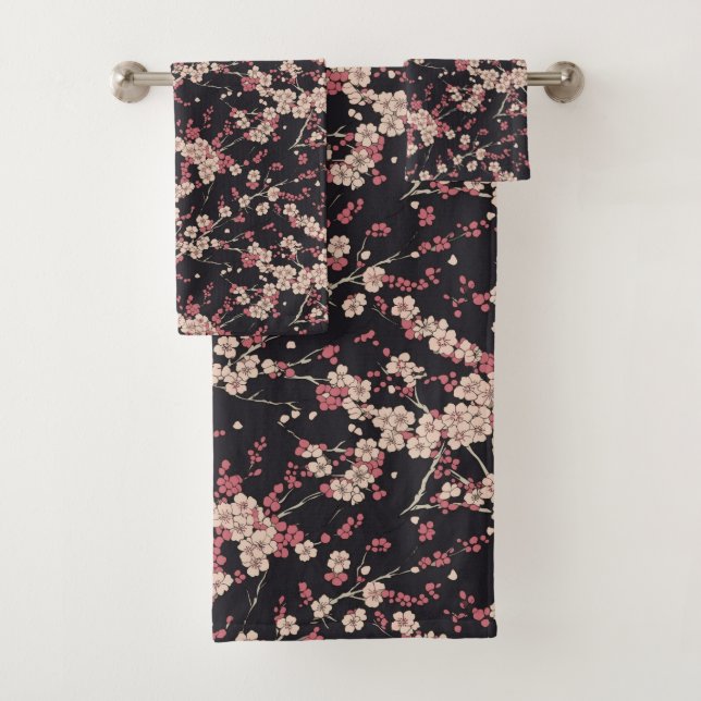 Motif de fleur de cerisier japonais  (En situation)
