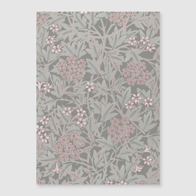 Motif de fleur de jasmin de William Morris (Devant)