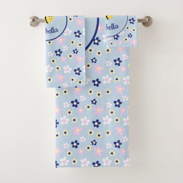Motif de fleur simple mignon (En situation)