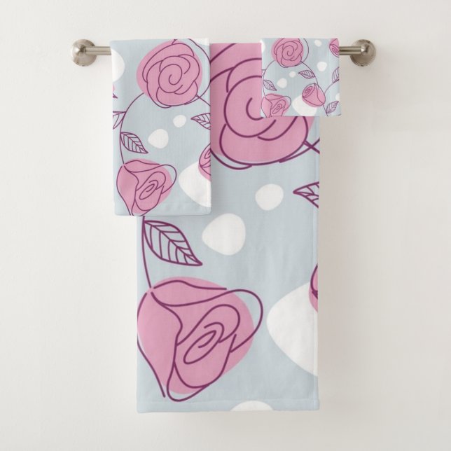 Motif de fleurs (En situation)