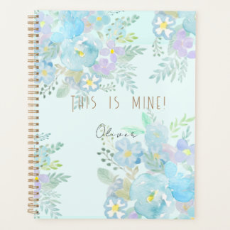 motif de fleurs abstraites peintes à la main