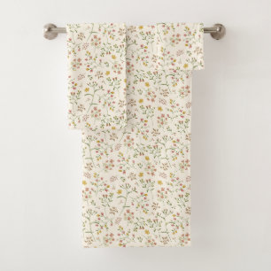 Motif de fleurs d'aquarelle
