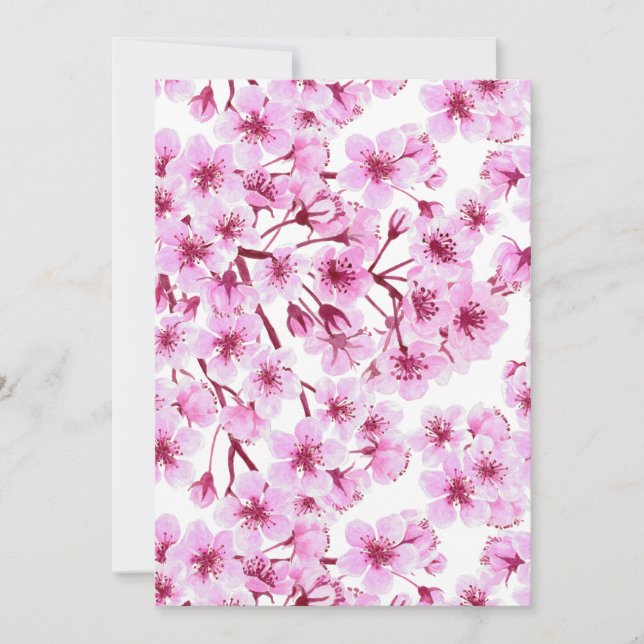 Motif de fleurs de cerisiers (Devant)