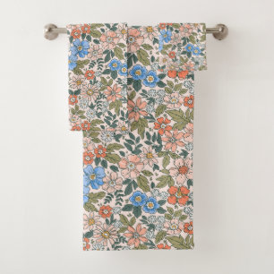 Motif de fleurs du jardin de corail
