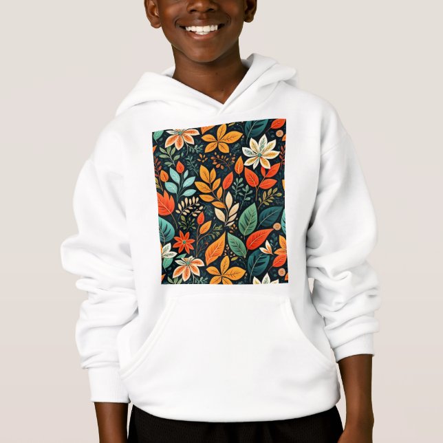 Motif de fleurs exotiques florales (Devant)