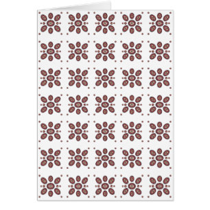 Motif de fleurs Mandala
