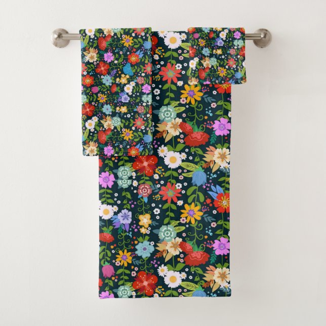 Motif de fleurs sans soudure Ditsy-13554 (En situation)