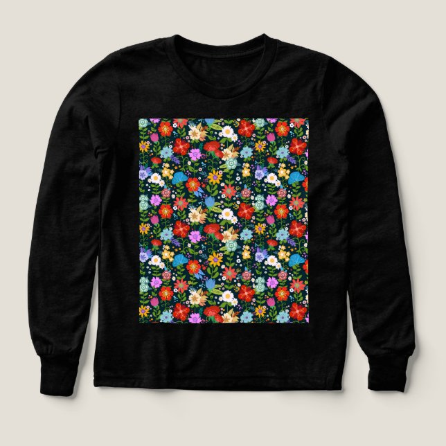 Motif de fleurs sans soudure Ditsy-13554 (Motif recto)