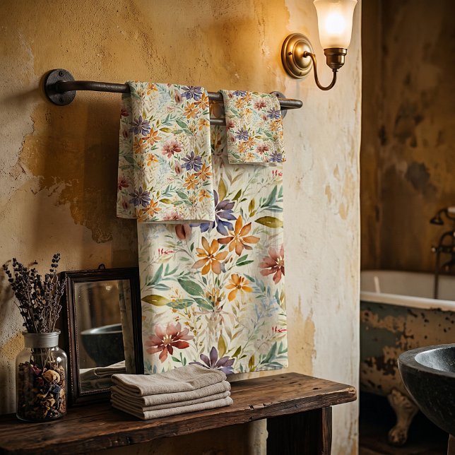 Motif de fleurs sauvages d'automne (Créateur téléchargé)